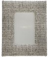 Gray Metal Boucle Picture Frame