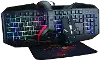 SC-44GK 4 IN 1 RGB COLOR KEYBOARD COMBO Supersonic 4 Piece RGB Gaming Kit