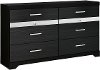 Modern Black Dresser - Panarama Place