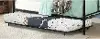 Contemporary Black Metal Twin Trundle - Opal