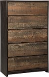 Rustic Two-Tone Chest of Drawers - Hayden Home