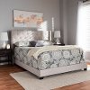 149-8944-RCW Contemporary Beige Upholstered Full Bed - Westley