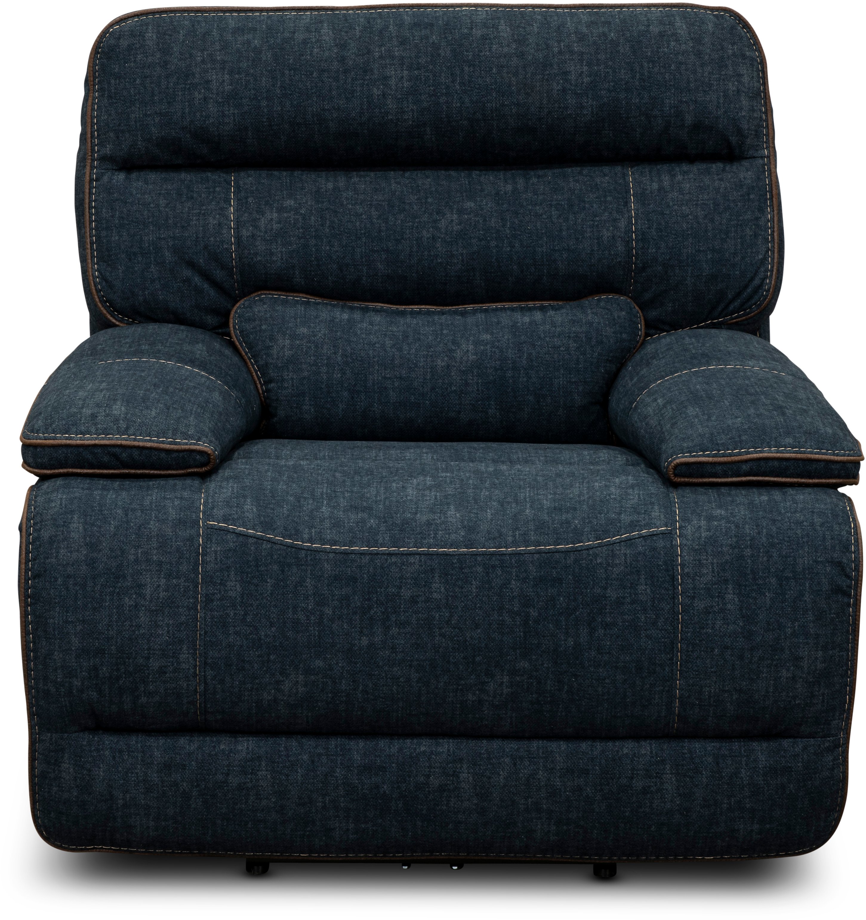 Rock Quarry Indigo Blue Power Recliner-2