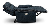 Rock Quarry Indigo Blue Power Recliner-3