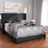 149-8941-RCW Contemporary Charcoal Upholstered Full Bed - Westley