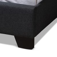 Contemporary Charcoal Upholstered Full Bed - Westley-7