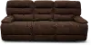 Clearance Rock Quarry Brown Power Reclining Sofa