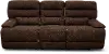 Clearance Rock Quarry Brown Power Reclining Sofa