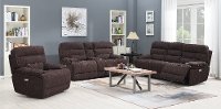 Rock Quarry Coffee Brown Power Reclining Sofa-4