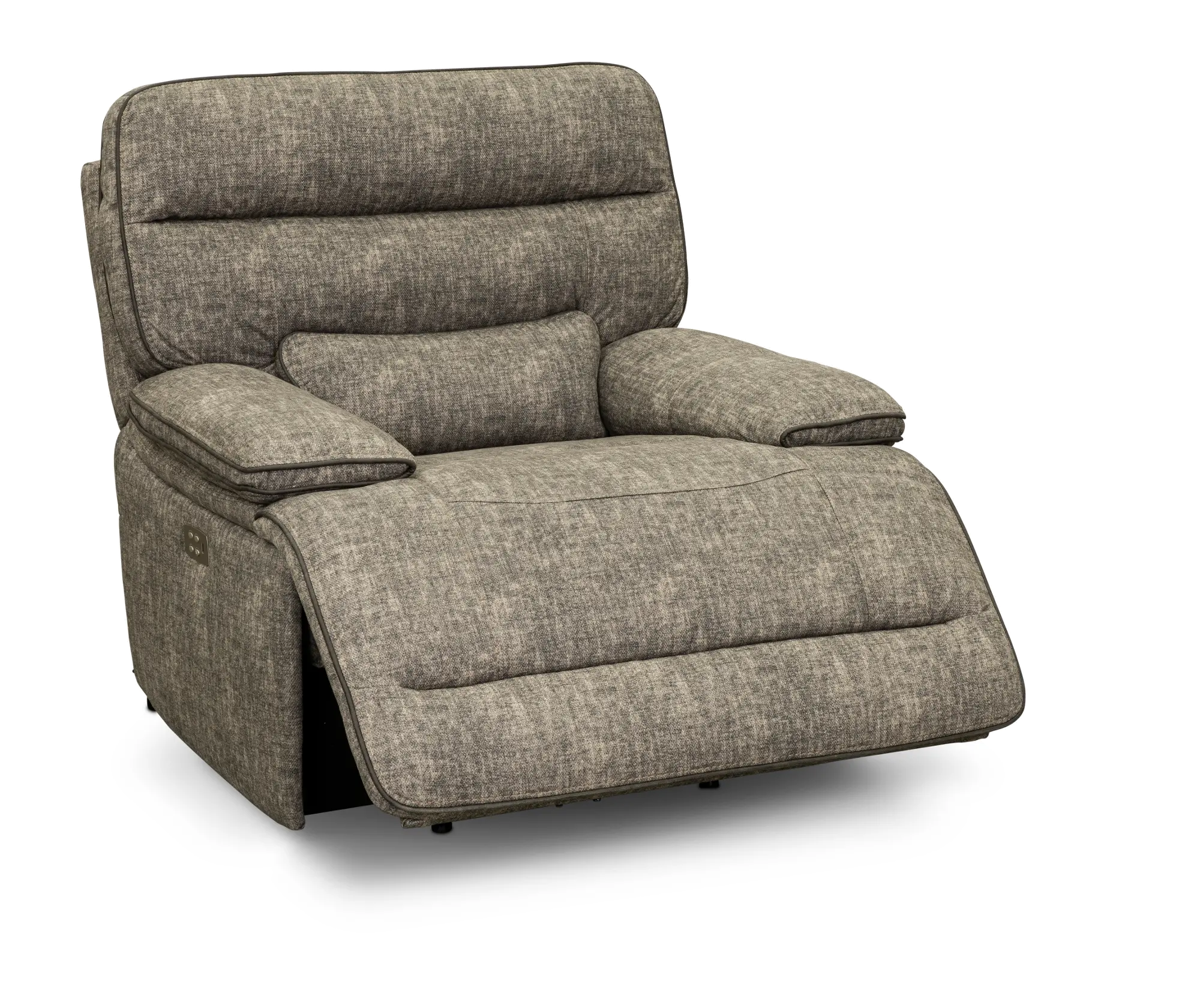 Rock Quarry Granite Gray Power Recliner-1