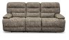 Granite Gray Power Reclining Sofa - Rock Quarry