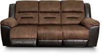 Mocha Brown Reclining Sofa - Earhart
