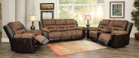 Mocha Brown Reclining Sofa - Earhart-2
