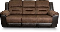Mocha Brown Reclining Sofa - Earhart-3