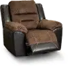 Earhart Mocha Brown Manual Recliner