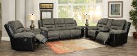 Charcoal Gray Reclining Sofa - Earhart-2