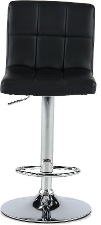 Black Adjustable Height Swivel Bar Stool - Dagmar