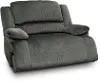 Clonmel Gray Wide Seat Recliner