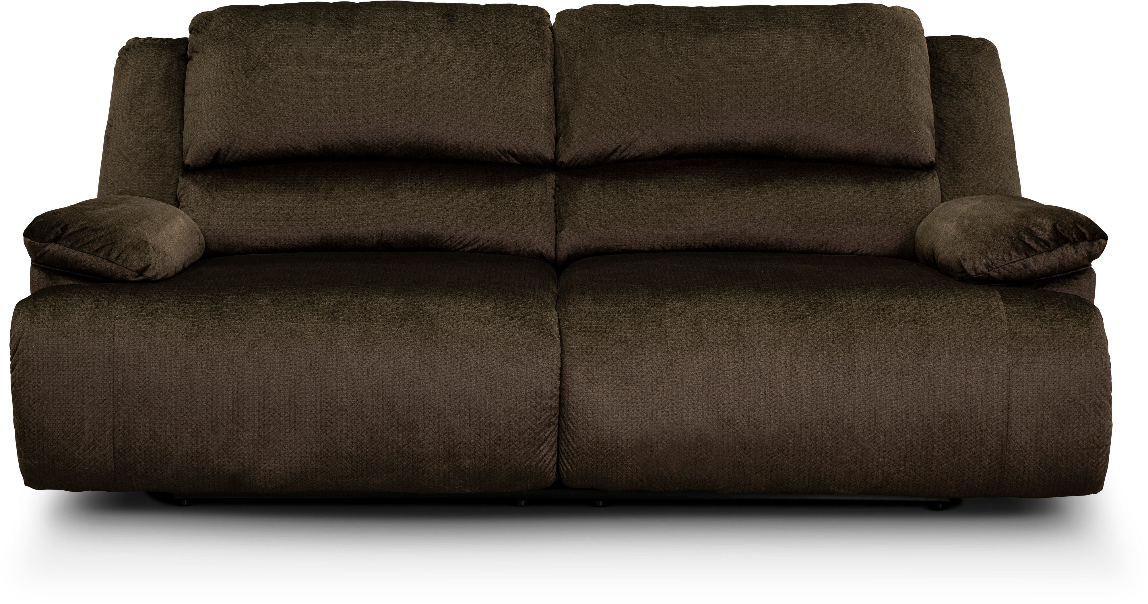 Chocolate Brown 2 Seat Reclining Sofa - Clonmel-3