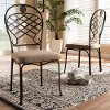 149-4331-RCW Industrial Metal Dining Room Chair - Ripley