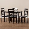 149-8960-8026-RCW Contemporary Dark Brown 5 Piece Dining Set - Myrtie