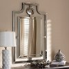 150-8879-RCW Contemporary Silver Pagoda Wall Accent Mirror - Macaulay