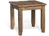 Rustic Medium Brown End Table - Homestead