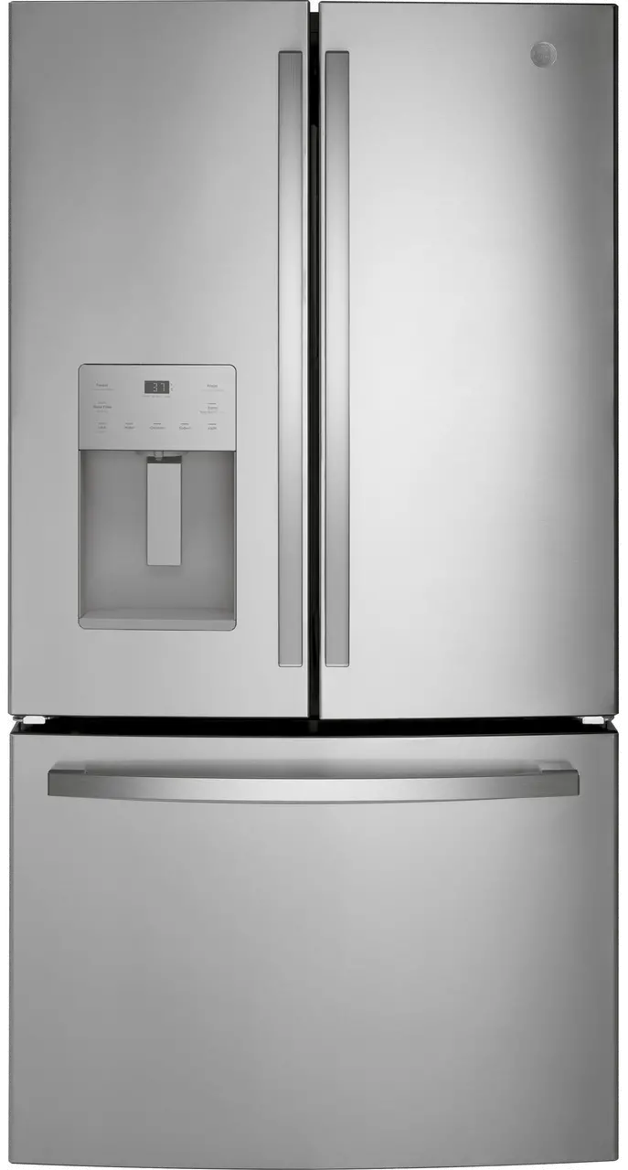 GFE26JYMFS GE 25.6 cu ft French Door Refrigerator - Stainless Steel-1