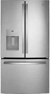 GFE26JYMFS GE 25.6 cu ft French Door Refrigerator - Stainless Steel