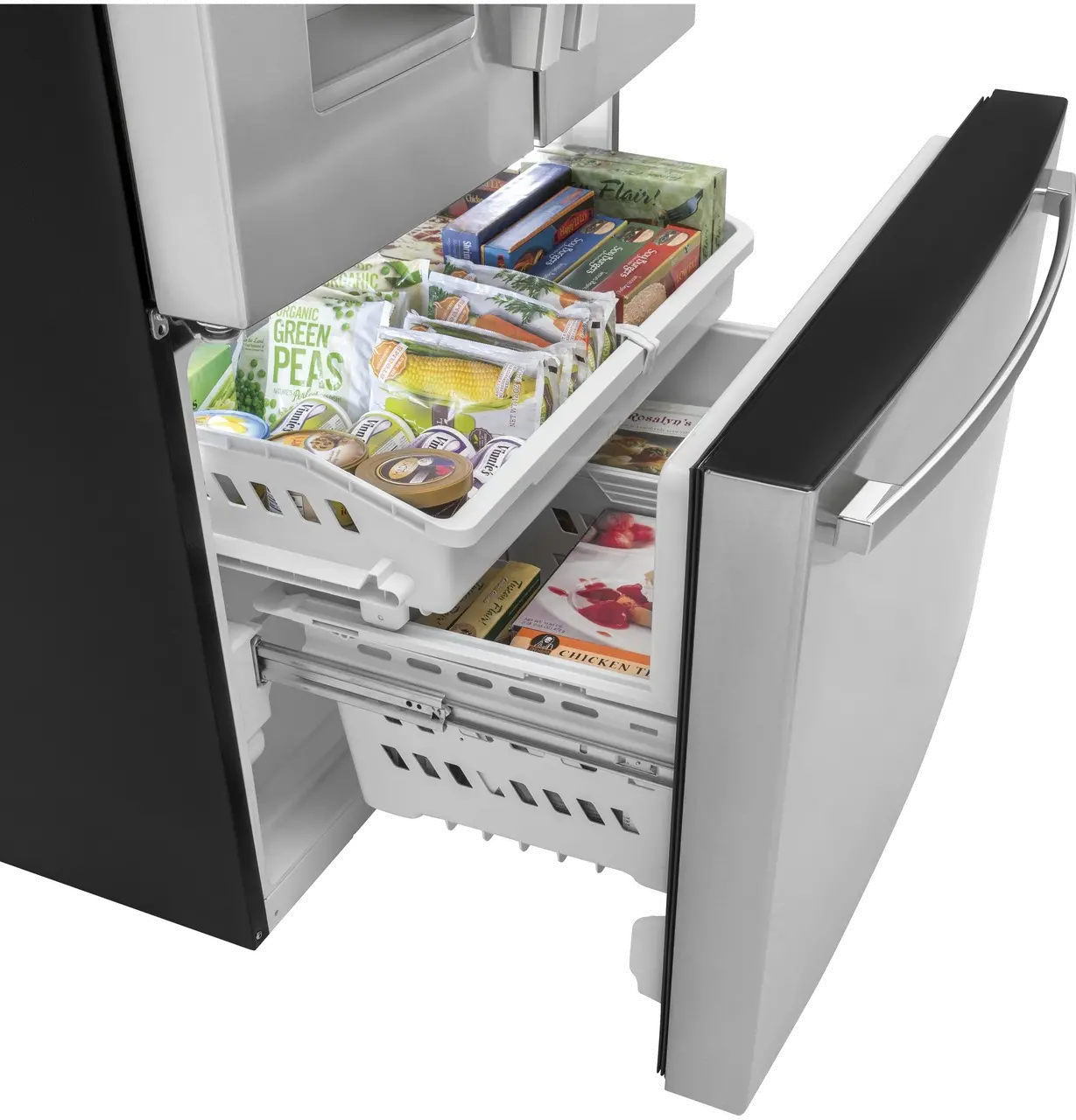 GFE26JYMFS GE 25.6 cu ft French Door Refrigerator - Stainless Steel-4