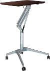 Adjustable Height Stand Up Workpad Desk - Espresso
