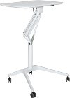 Adjustable Height Stand Up Workpad Desk - White