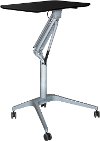 Adjustable Height Stand Up Workpad Desk - Black