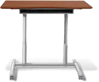 Adjustable Height Desk - Cherry