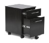 Mobile File Cabinet - Black