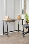 Gray Desk with Drawer - 234