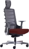 Red High Back Office Chair - Seattle