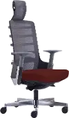 Red High Back Office Chair - Seattle