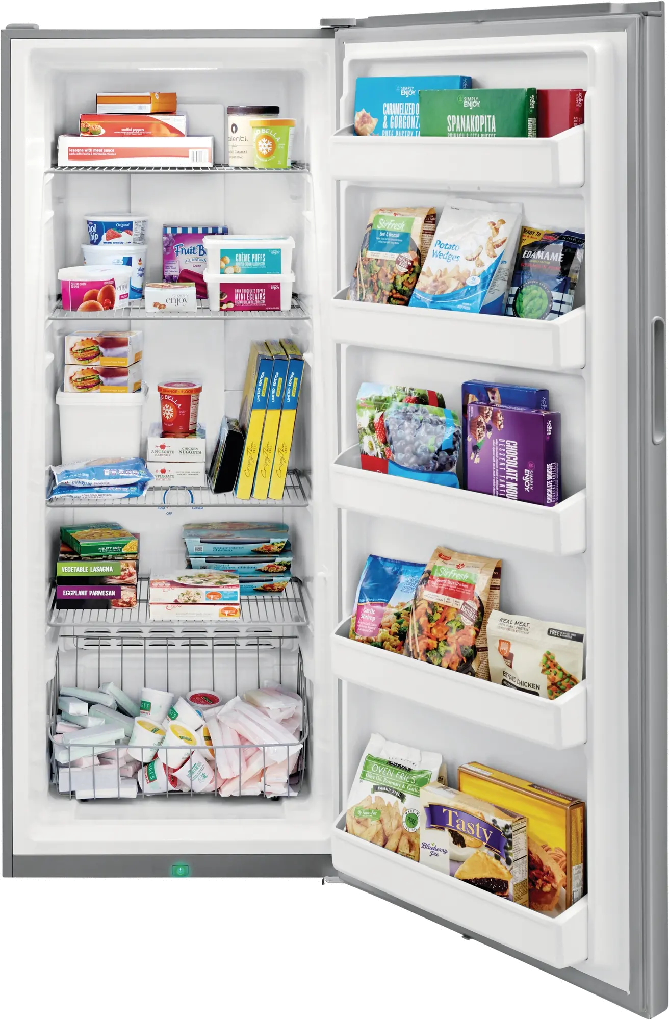 FFFU16F2VV Frigidaire 16 cu ft Upright Freezer - Stainless Steel-2