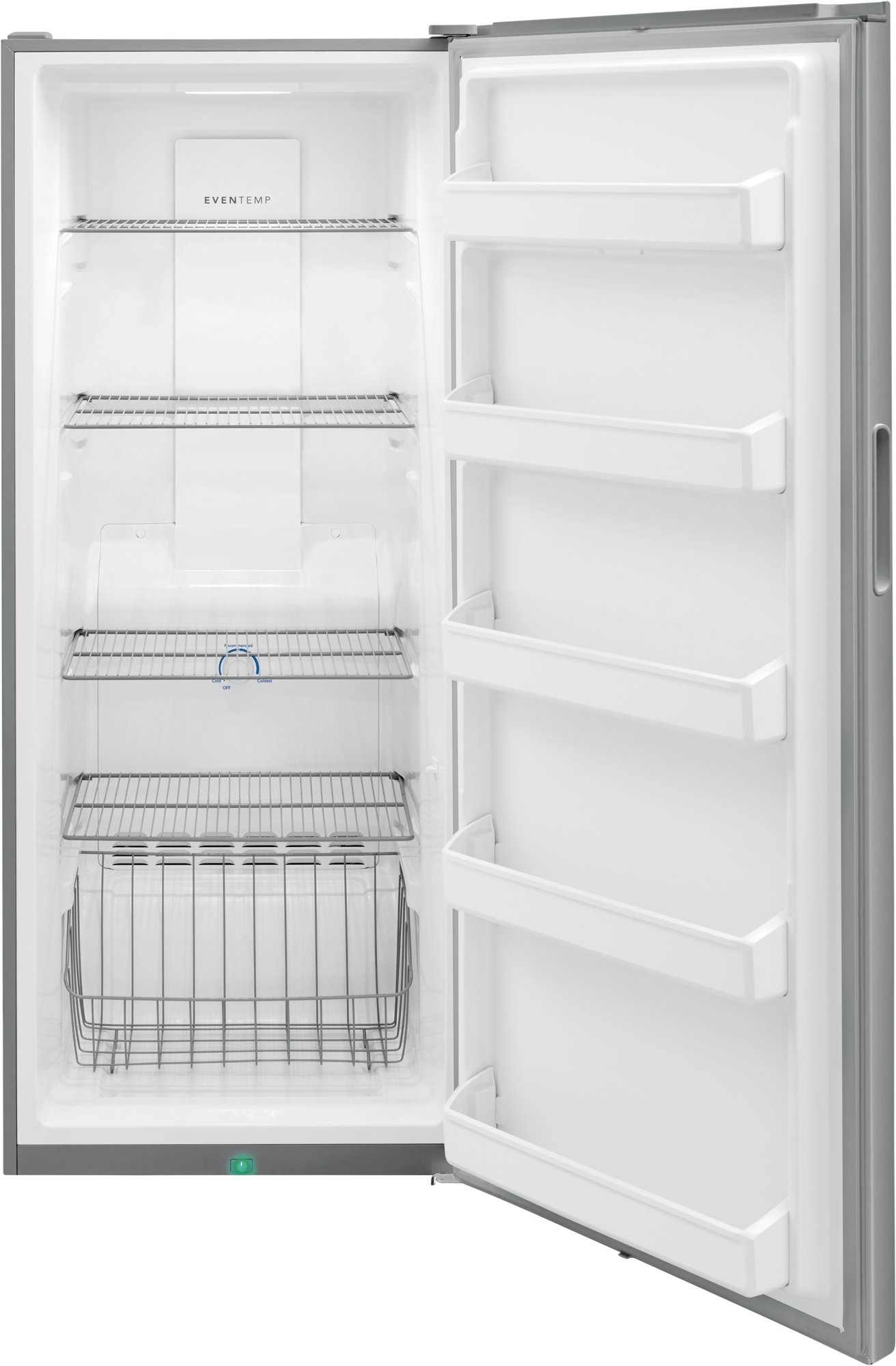 FFFU16F2VV Frigidaire 28 Inch Upright Freezer - 16 cu. ft., Stainless Steel-3