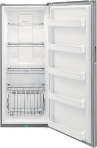 FFFU16F2VV Frigidaire 28 Inch Upright Freezer - 16 cu. ft., Stainless Steel-3