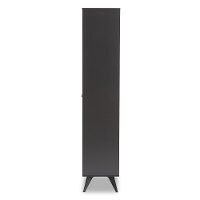 150-8998-RCW Mid Century Gray Tall Wine Cabinet - Marian-5