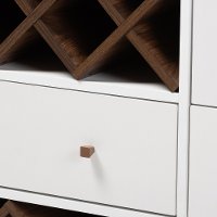 150-9234-RCW Mid Century White Wine Cabinet - Audrea-7