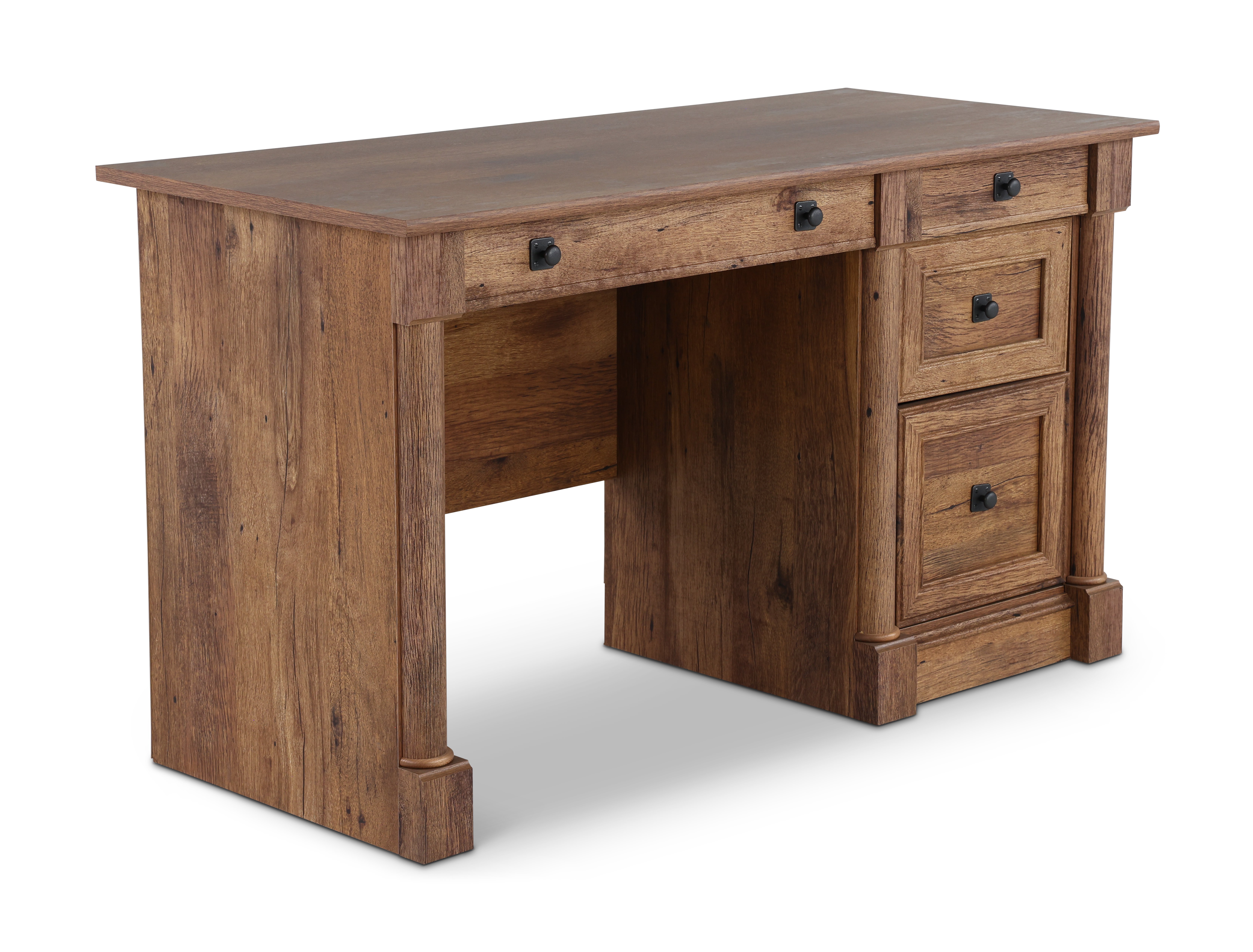 Palladia Traditional Oak Computer Desk-2