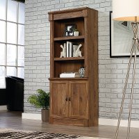 Vintage Oak Bookcase with Doors - Palladia