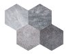 Contemporary Faux Concrete 10x10 Peel and Stick Mosaic Tile (Pack of 10) - SimpliTILE