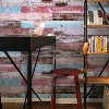 Contemporary Reclaimed Wood Look 4x36 Peel and Stick Mosaic Tile (Pack of 10) - SimpliTILE