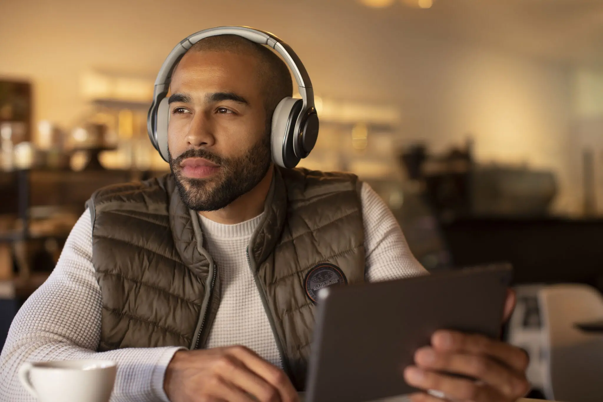 FLOW2NTGUNUS Cleer Flow II Noise Cancelling Wireless Headphones - Gunmetal-3