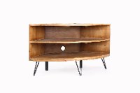 Reclaimed Wood 43 Corner TV Stand - Cambria-3