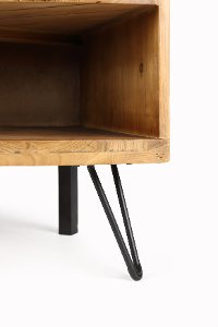 Reclaimed Wood 43 Corner TV Stand - Cambria-4